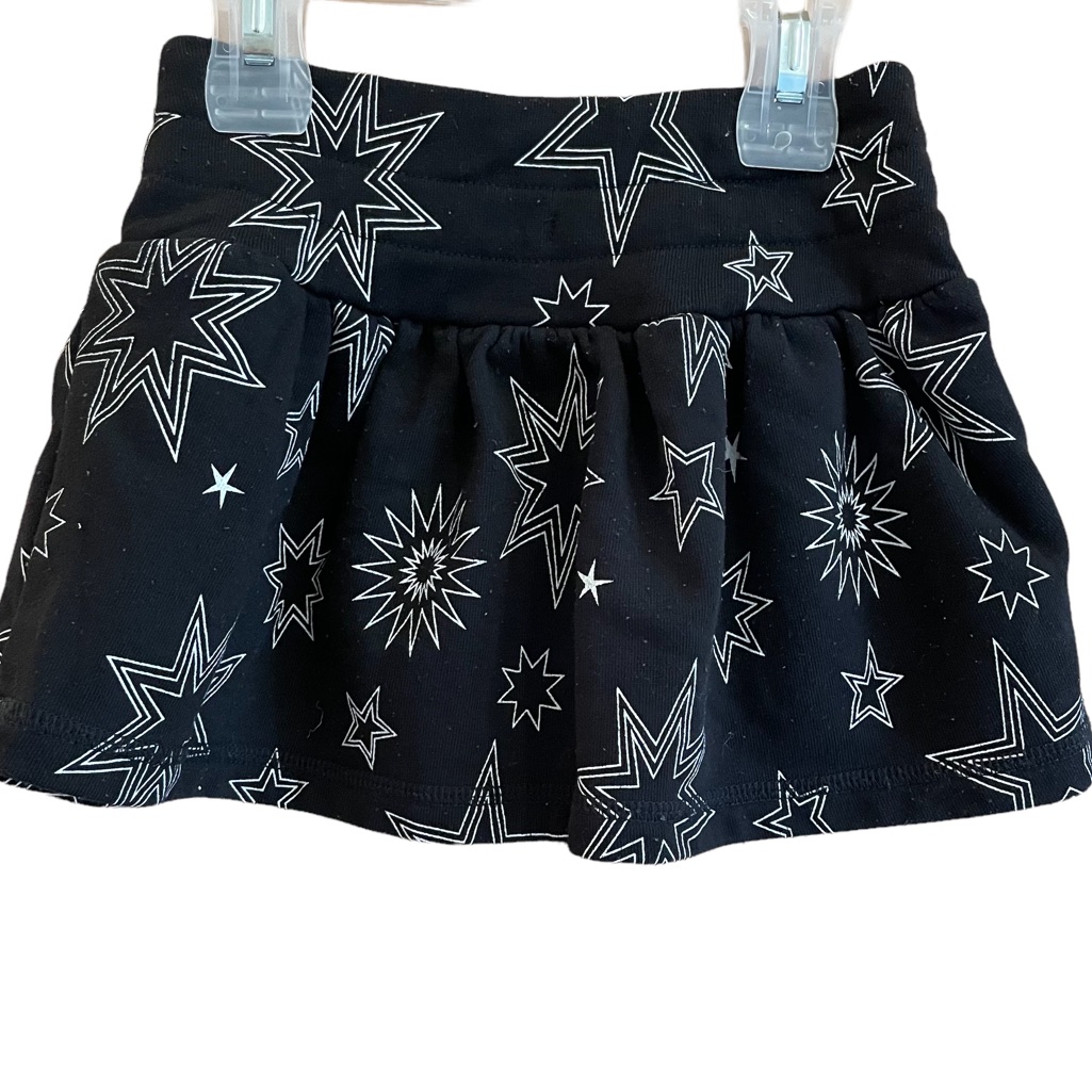 Rockets Of Awesome Black Star Skirt. Sz 4.